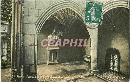Cartes postales Le Mans Maison Dite de la Reine Berengere Le Cloitre