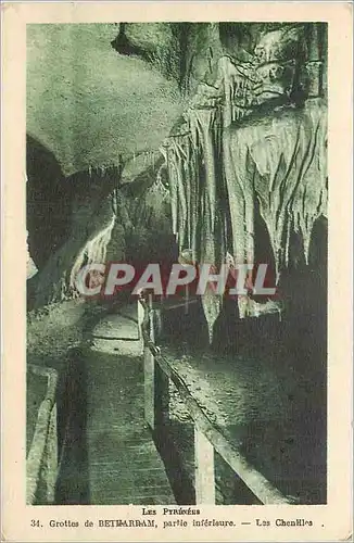 Cartes postales Les Pyrenees Grottes de Betharram Partie Inferieure