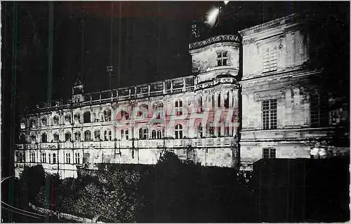 Cartes postales moderne La Touraine Illuminee Chateau de Blois
