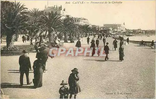 Cartes postales Cannes Promenade de la Croisette