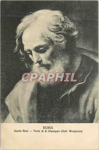 Cartes postales Roma Guido Reni Testa di S Giuseppe (Gall Borghese)