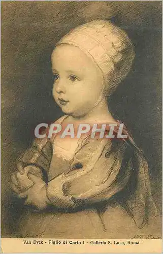 Ansichtskarte AK Van Dyck Figlio di Carlo I Galleria S Luca Roma