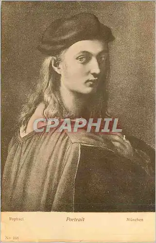 Cartes postales Raphael Portrait Munchen