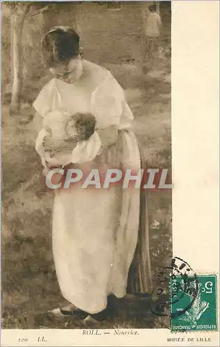 Cartes postales Musee de Lille Roll Nourrice