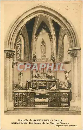 Ansichtskarte AK Chapelle de Sainte Bernadette Maison Mere des Soeurs de la Charite Nevers