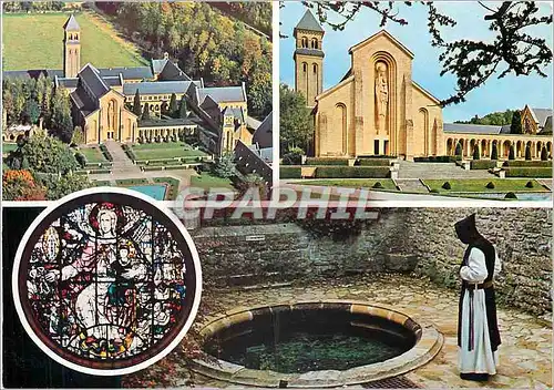 Moderne Karte Abbaye Notre Dame d'Orval