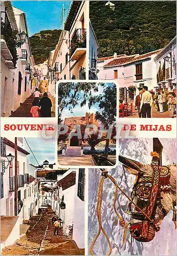 Cartes postales moderne Souvenir de Mijas (Costa Del Sol)