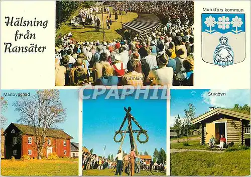 Cartes postales moderne Halsning Fran Ransater Varmiand Varmlanningarna Pa Friluftsteatern