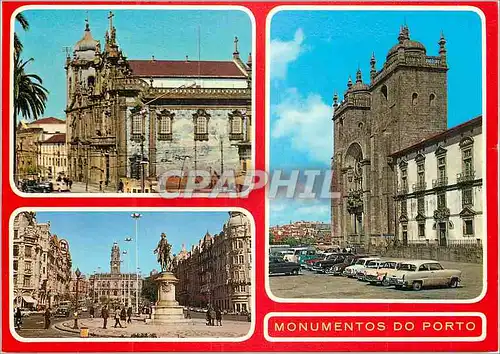 Moderne Karte Monuments de Porto