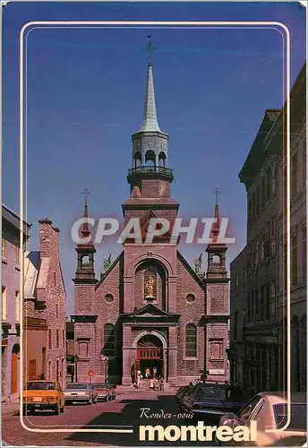Cartes postales moderne Montreal (Quebec) Notre Dame de Bon Secours Le Premier Sanctuaire de Montreal