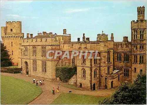 Moderne Karte Warwick Castle Visitors Entrance and Spy Tower