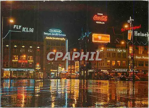 Moderne Karte Amsterdam Holland Leidseplein