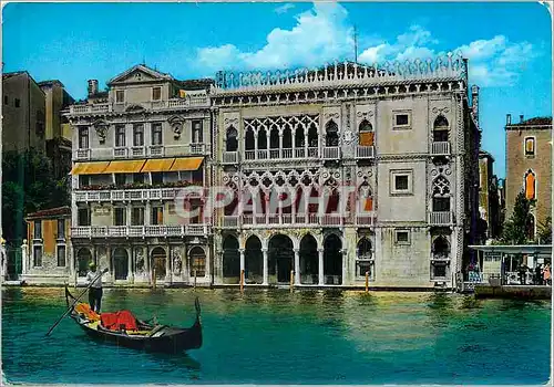 Cartes postales moderne Venezia Le Grand Canale La Maison d'Or