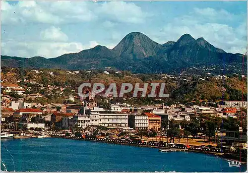 Cartes postales moderne Martinique Fort de France vue generale