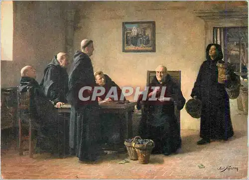 Cartes postales moderne Moet et Chandon Maison Fonde en 1743 Epernay le Celebre Cellerier Aeugle Dom Perignon (1658 1715