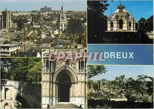 Cartes postales moderne Dreux (Eure et Loir) Vues diverses