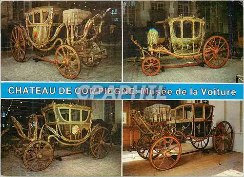 Moderne Karte Chateau de Compiegne Musee de la Voiture