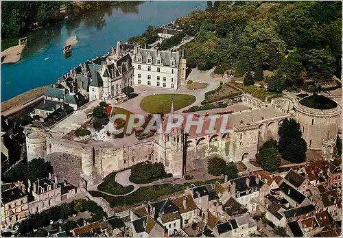 Cartes postales moderne Amboise Le Chateau (Vue Aerienne)