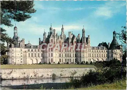 Moderne Karte Chambord (Loir et Cher) Le Chateau (1519 1550 Environ)