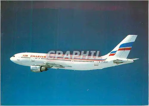 Cartes postales moderne Air Charter Filiale d'Air France et d'Air Inter Airbus A 300 (F BV GT)