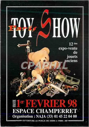 Cartes postales moderne Le Salon Toy Show Espace Champerret Paris