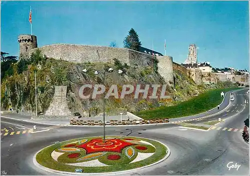 Cartes postales moderne Saint Lo (Manche) Rond Point du 6 Juin 1944 Les Remparts