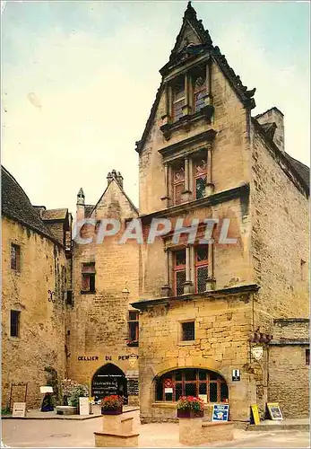 Moderne Karte Sarlat (Dordogne) Hotel de Mameville