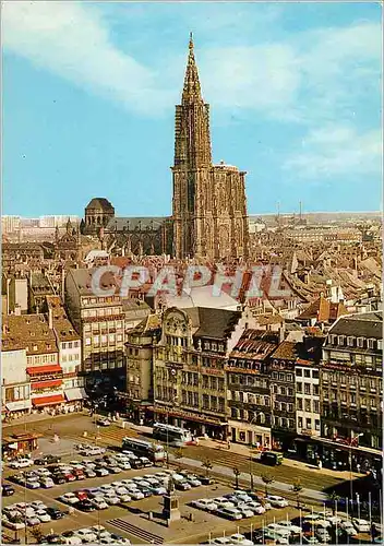 Moderne Karte Strasbourg Place Kleber