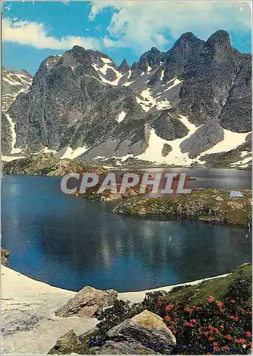 Moderne Karte Chamrousse (38 Isere) Alt 1650 2250m Massif de Belledonne Les Lacs Robert