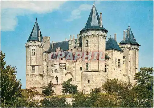 Moderne Karte Les Merveilles du Val de Loire Saumur (Maine et Loire) Le Chateau (XIVe XVIe Siecle)