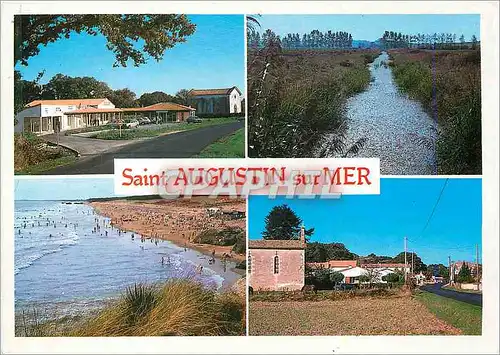 Cartes postales moderne Saint Augustin sur Mer