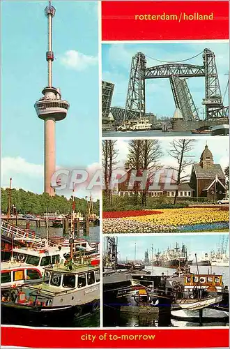 Moderne Karte Rotterdam Holland