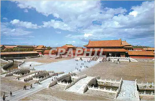 Cartes postales moderne Tai He Men and Nei Jin Shui Qiao (Inner Golden River in Front Of the Gate o Supreme Harmony)