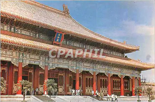 Cartes postales moderne The Interior of Tai He Dian (Hall of Supreme Harmony)