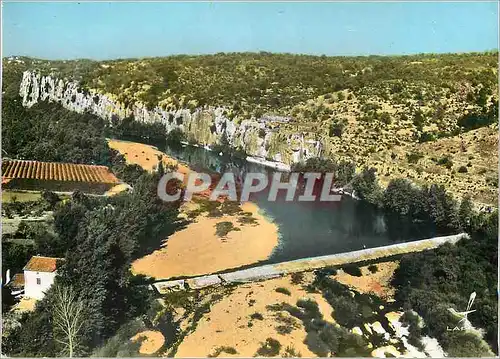 Cartes postales moderne En Avion au Dessus de Casteljau (Ardeche) Chaulet Plage