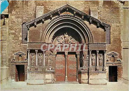 Cartes postales moderne Arles Sur Rhone (B du Rh) Portail de l'Eglise Saint Trophime