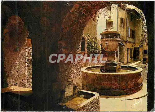 Cartes postales moderne Couleurs et Lumiere de France La Cote d'Azur Saint Paul (Alpes Maritimes) La Fontaine