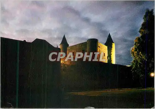 Moderne Karte Noirmoutier en l'Ile (Vendee) Effet de Lumiere sur le Chateau (XVe Siecle)