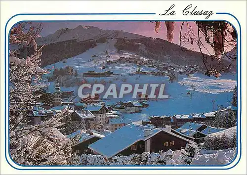 Cartes postales moderne Le Clusaz (Hte Savoie) Alt 1040 m Vue Generale