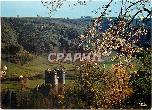 Cartes postales moderne Tournemire (Cantal) Le Chateau d'Anjony Forteresse du Moyen Age