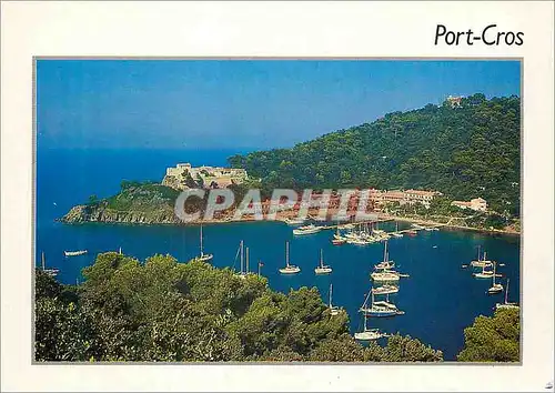 Moderne Karte Port Cros (Var)