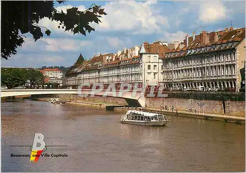 Cartes postales moderne Besancon Une Ville Capitale