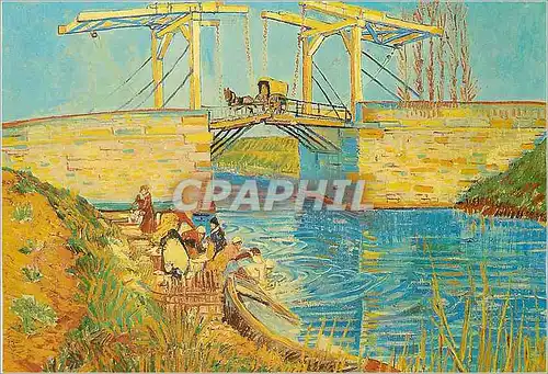 Cartes postales moderne Vincent Van Gogh 1853 1890 The Langlois Bridge at Arles 1888