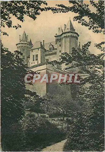 Cartes postales moderne Saumur (M et L) Le Chateau Saumur Construit avec l'Abbaye en 950