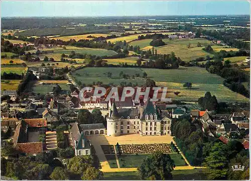 Moderne Karte Azay le Ferron (Indre) Le Chateau Ensemble des Constructions de Styles Differets XVe XVIIe XVIII