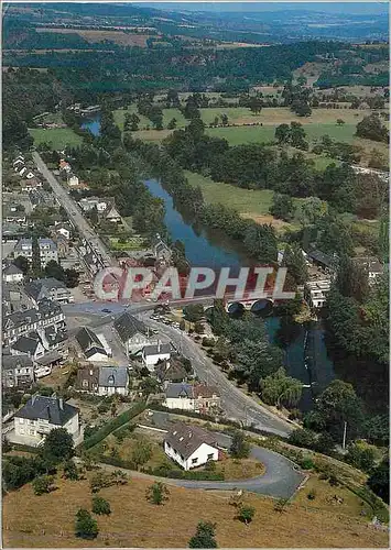 Cartes postales moderne La France Vue Du Ciel Pont D'Ouilly (Calvados) Suisse Normande Vue Aerienne Generale