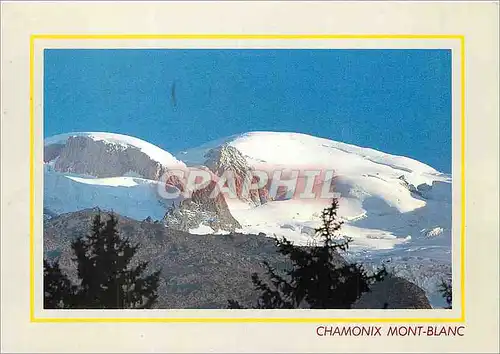 Cartes postales moderne Chamonix Mont Blanc (Haute savoie France) le Mont Blanc (4807m)