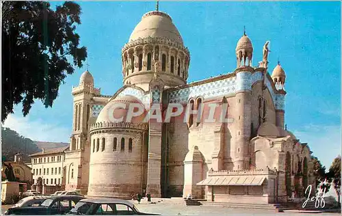 Moderne Karte Alger Notre Dame d'Afrique