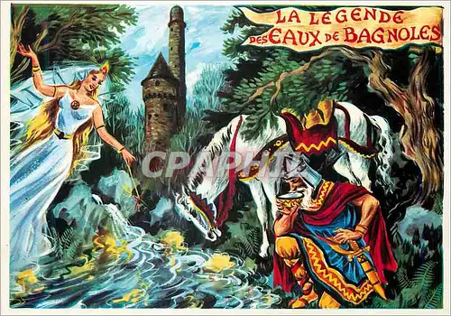 Cartes postales moderne Station Thermale de Bagnoles de L'Orne (Orne) La Legende des Eaux de Bagnoles