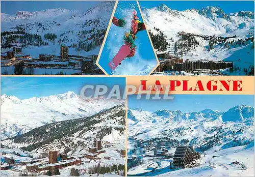 Cartes postales moderne La Plagne Savoie (Alt 1980 m)